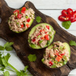 RECIPE: Tuna-Stuffed Avocados with Corn Salsa
