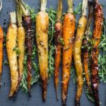 Roasted Carrots Bathed in a Sweet Balsamic Glaze and Packed with Vitamin A for Vision Health