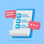 3D burnout quiz checklist on clipboard | Corporate Synergies